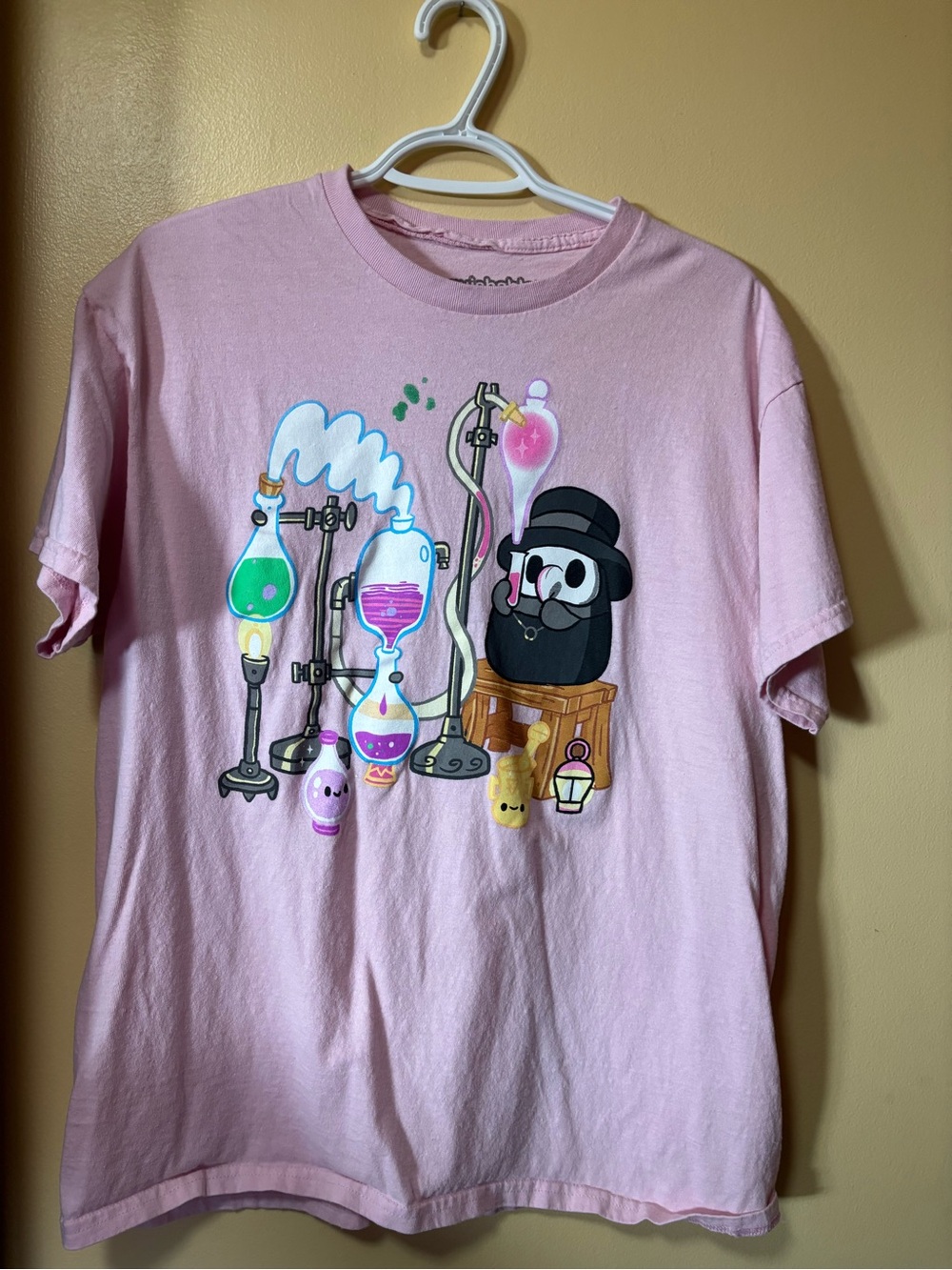 Squishable Plague Doctor Lab T-Shirt Pink Spencer’s